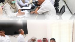 Wujudkan Lingkungan Kerja Sehat, Kantah Padangsidimpuan Laksanakan Pemeriksaan Kesehatan Berkala