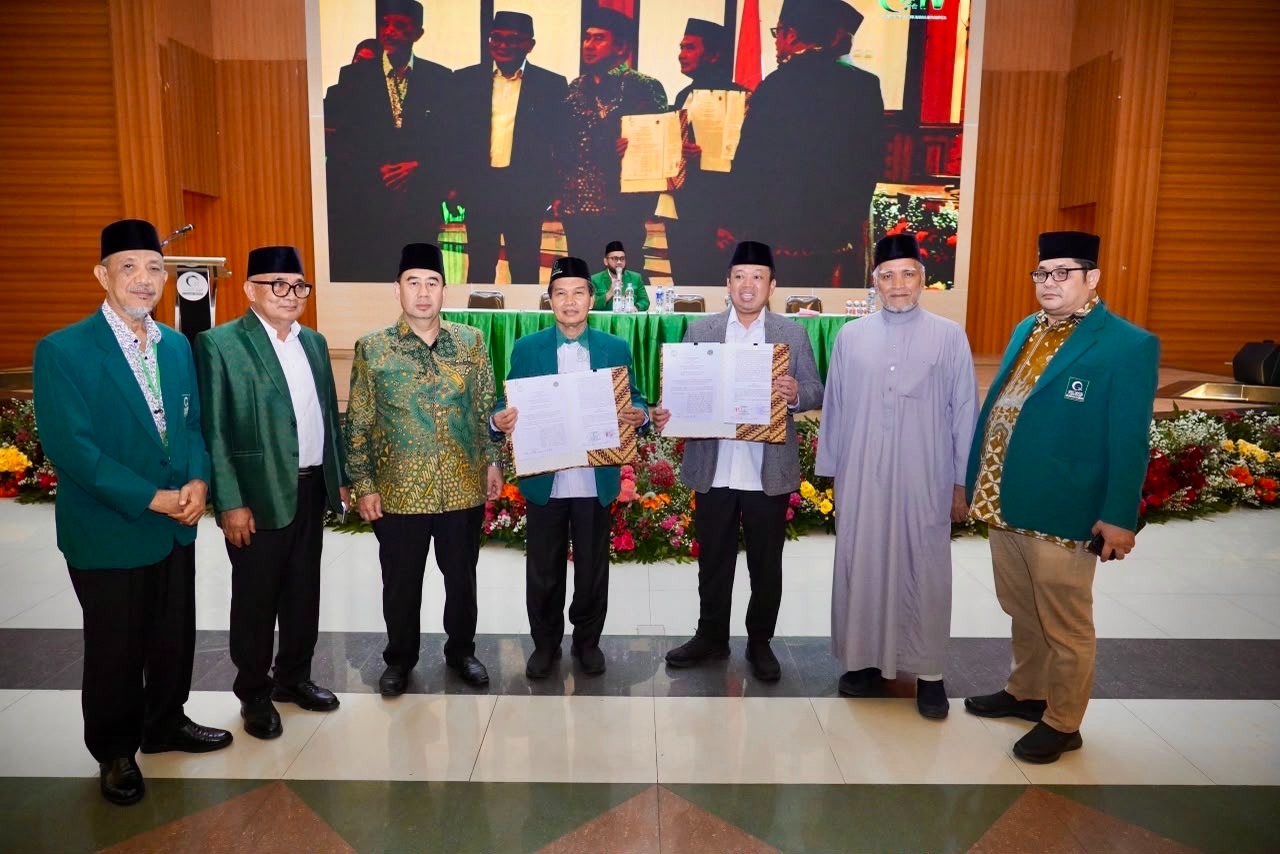Kementerian ATR/BPN Gandeng Al Jam'iyatul Washliyah Percepat Sertipikasi Tanah Wakaf dan Aset Organisasi Keagamaan | Newstv Indonesia