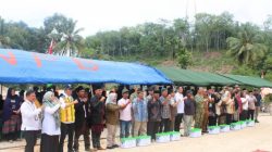 Kepala Kantor Pertanahan Padangsidimpuan Hadiri Groundbreaking 100 Hunian Tetap untuk Korban Banjir