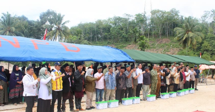 Kepala Kantor Pertanahan Padangsidimpuan Hadiri Groundbreaking 100 Hunian Tetap untuk Korban Banjir | Newstv Indonesia