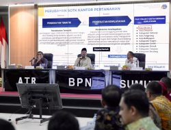 Pengarahan di Kanwil BPN Provinsi Sumatera Utara, Menteri Nusron Minta Jajaran Utamakan Kemudahan Layanan bagi Masyarakat