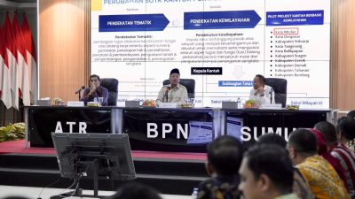 Pengarahan di Kanwil BPN Provinsi Sumatera Utara, Menteri Nusron Minta Jajaran Utamakan Kemudahan Layanan bagi Masyarakat | Newstv Indonesia