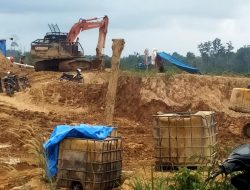 Korban Berjatuhan, Puluhan Alat Berat Excavator Masih Operasi di Eks Lokasi PT M3 Pulo Padang