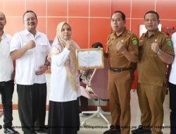 Kantor Pertanahan Kota Padangsidimpuan Terima Penghargaan dari Pemerintah Kota atas Dukungan Percepatan Pensertipikatan Aset Daerah