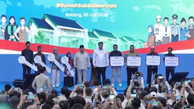 Hadiri Akad Massal 62.000 KPR Rumah Subsidi, Menteri Nusron: Legalitas Tanah Beri Kepastian bagi Masyarakat