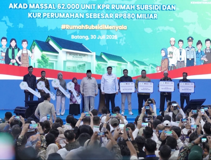 Hadiri Akad Massal 62.000 KPR Rumah Subsidi, Menteri Nusron: Legalitas Tanah Beri Kepastian bagi Masyarakat | Newstv Indonesia