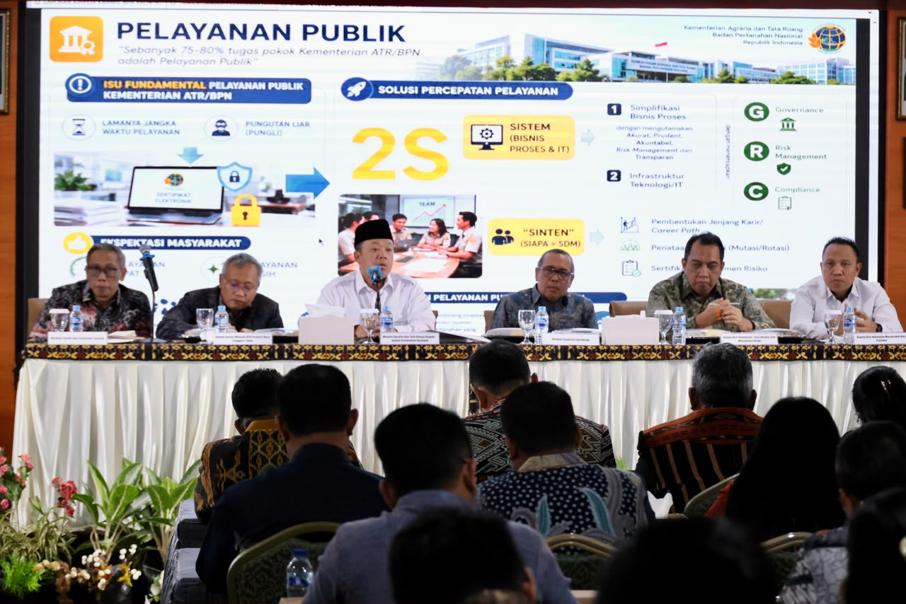Beri Pengarahan Soal Layanan di Kanwil BPN Provinsi NTT, Menteri Nusron: Gunakan Sudut Pandang Masyarakat | Newstv Indonesia