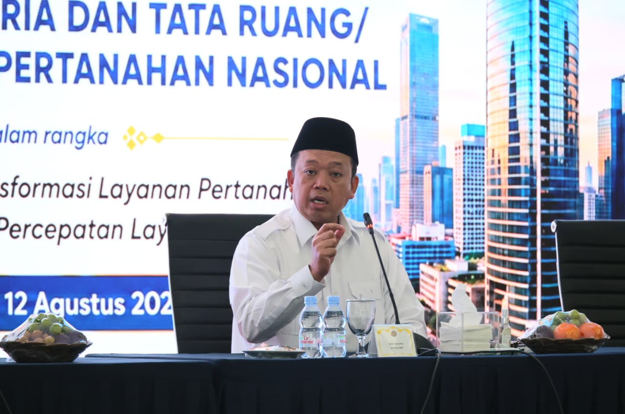 Sebarkan Semangat Transformasi Layanan Pertanahan, Menteri Nusron: Untuk Memberikan Kepastian kepada Masyarakat | Newstv Indonesia