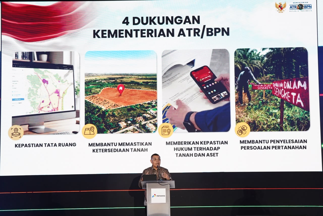Kementerian ATR/BPN Siapkan Empat Instrumen Pertanahan untuk Pertamina demi Mendukung Ketahanan Energi Nasional | Newstv Indonesia