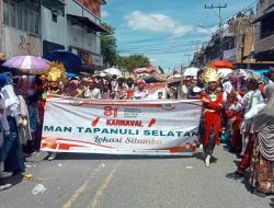 Karnaval dan Drumband Meriahkan HUT RI ke-81 di Tapanuli Selatan