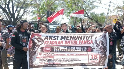 ORMAS LAKI KABUPATEN JENEPONTO BERSAMA KOALISI L-LPK2 DAN ELEMEN MASYARAKAT GELAR AKSI DAMAI | Newstv Indonesia