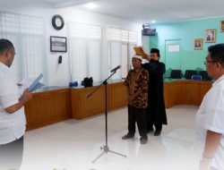 Perkuat Kepastian Hukum dan Tertib Administrasi, Kantah Tapsel Laksanakan Pengambilan Sumpah Sertipikat Hilang