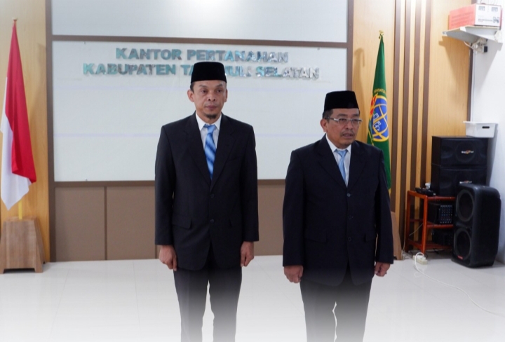 Perkuat Tata Kelola Organisasi, Kantor Pertanahan Tapanuli Selatan Lantik Pejabat Manajerial dan Nonmanajerial | Newstv Indonesia