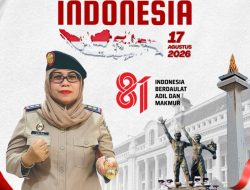 HUT RI ke-81, Anita Noveria Lismawaty dan Jajaran Kantah Tapsel Serukan Semangat Pengabdian untuk Negeri