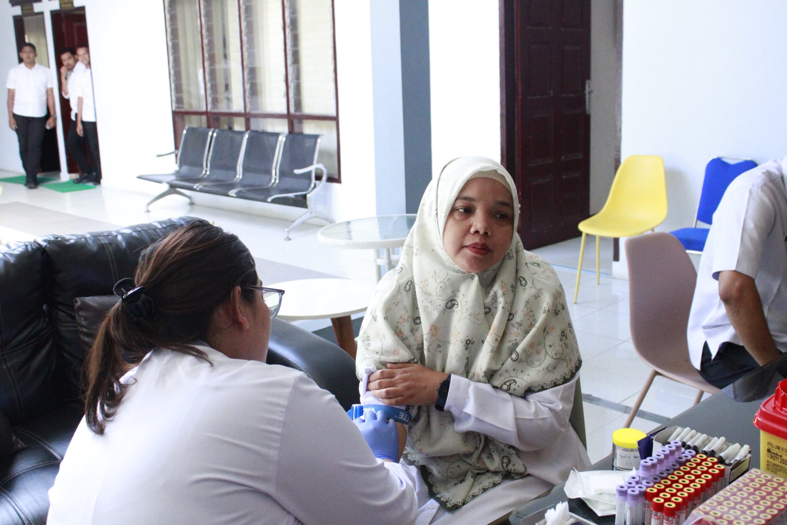 Sehat Pegawainya, Optimal Pelayanannya: Kantor Pertanahan Padangsidimpuan Gelar Medical Check Up | Newstv Indonesia