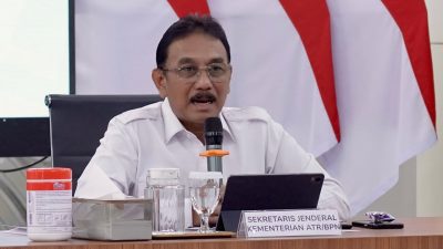 Sekjen ATR/BPN Jelaskan Tiga Transformasi untuk Percepat Layanan Pertanahan kepada Masyarakat | Newstv Indonesia