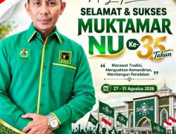 Wakil Sekretaris PPP Jeneponto Safri Daeng Ngerho Sampaikan Ucapan Selamat dan Sukses Muktamar NU ke-35