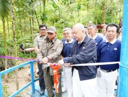 Jembatan Cinta Kasih Aek Poring Resmi Digunakan Perkuat Akses Warga Siantar Naipospos