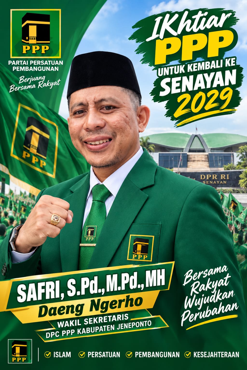 IKHTIAR PPP KEMBALI KE SENAYAN 2029: SAFRI DAENG NGERHO SIAP PERLUAS PERJUANGAN UNTUK UMMAT DAN MASYARAKAT | Newstv Indonesia
