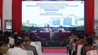 Menteri ATR/Kepala BPN: Transformasi Organisasi dan Layanan Pertanahan Harus Bermuara pada Kepastian bagi Masyarakat | Newstv Indonesia