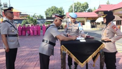 Kapolres Bantaeng Pimpin Sertijab Kapolsek Bissappu dan Kasat Samapta | Newstv Indonesia