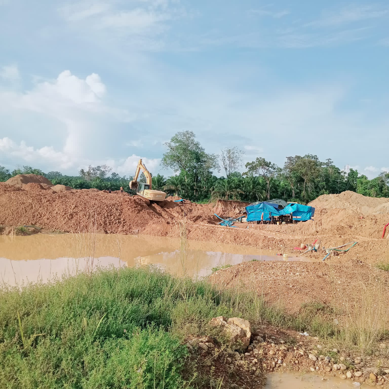 Donfeng di Razia Puluhan Excavator di Eks Lokasi PT M3 Pulo Padang Lingga Bayu diduga Dibiarkan,Ada Apa Dengan APH dan Satgas PETI??? | Newstv Indonesia