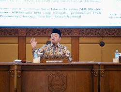 LP2B Jatim Lampaui Target, Menteri Nusron Minta Pemda Segera Integrasikan ke dalam RTRW