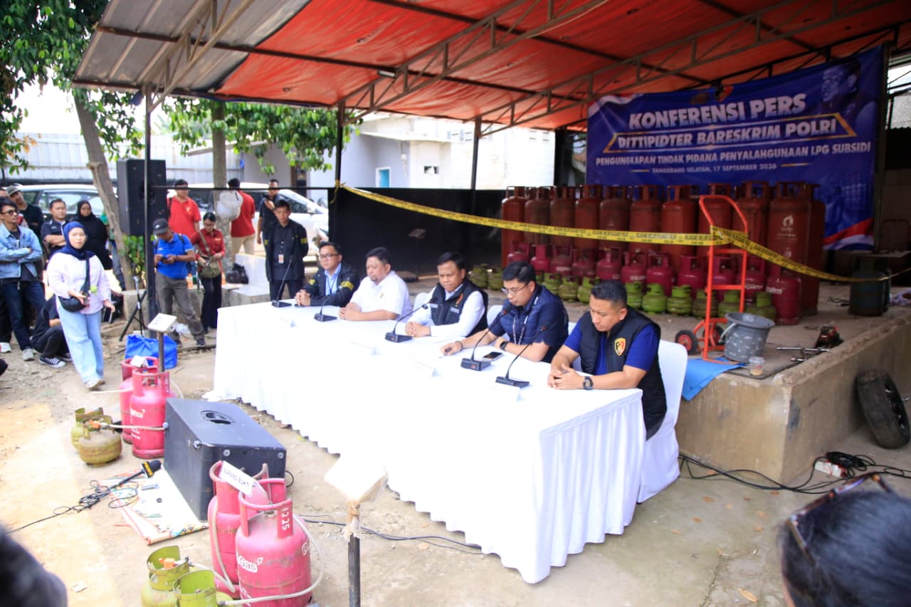 Bareskrim Polri Bongkar Pelahgunaan LPG Subsidi,910 Tabung Diamankan | Newstv Indonesia