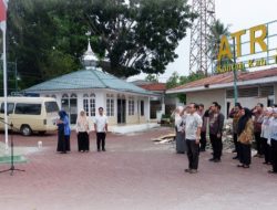 Komitmen Melayani Tanpa Henti, Kantah Tapsel Gelar Apel Pagi sebagai Penguatan Organisasi