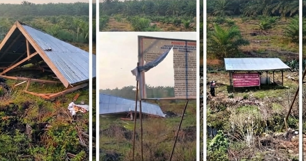 Gubuk di Lahan Sengketa Mukomuko Kembali Rusak Kuasa Hukum : Pelaku Belum Diketahui | Newstv Indonesia