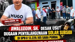 Awaluddin, SH:Desak Usut Dugaan Penyalahgunaan Solar Subsidi di SPBU Tano Ponggol Saba Purba | Newstv Indonesia