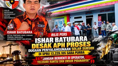 Ishar Batubara Desak APH Proses Dugaan Penyalahgunaan Solar Subsidi di SPBU Saba Purba | Newstv Indonesia