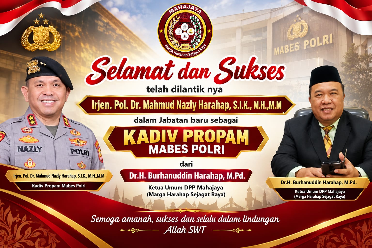 MAHAJAYA Apreseasi Irjen Pol Mahmud Nazly Harahap Jadi Kadiv Propam Mabes Polri | Newstv Indonesia