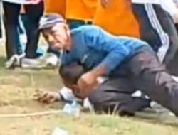 Viral, Dipakantan,Detik Detik Oknum Kasubbag kepegawaian Diduga Cekik Camat di Acara Haornas, kini Camat Merasa Tidak Nyaman Satu Kantor