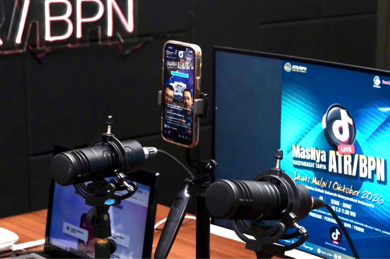 MasNya ATR/BPN Diluncurkan, Masyarakat Bisa Tanya Soal Layanan Pertanahan Lewat Live TikTok | Newstv Indonesia