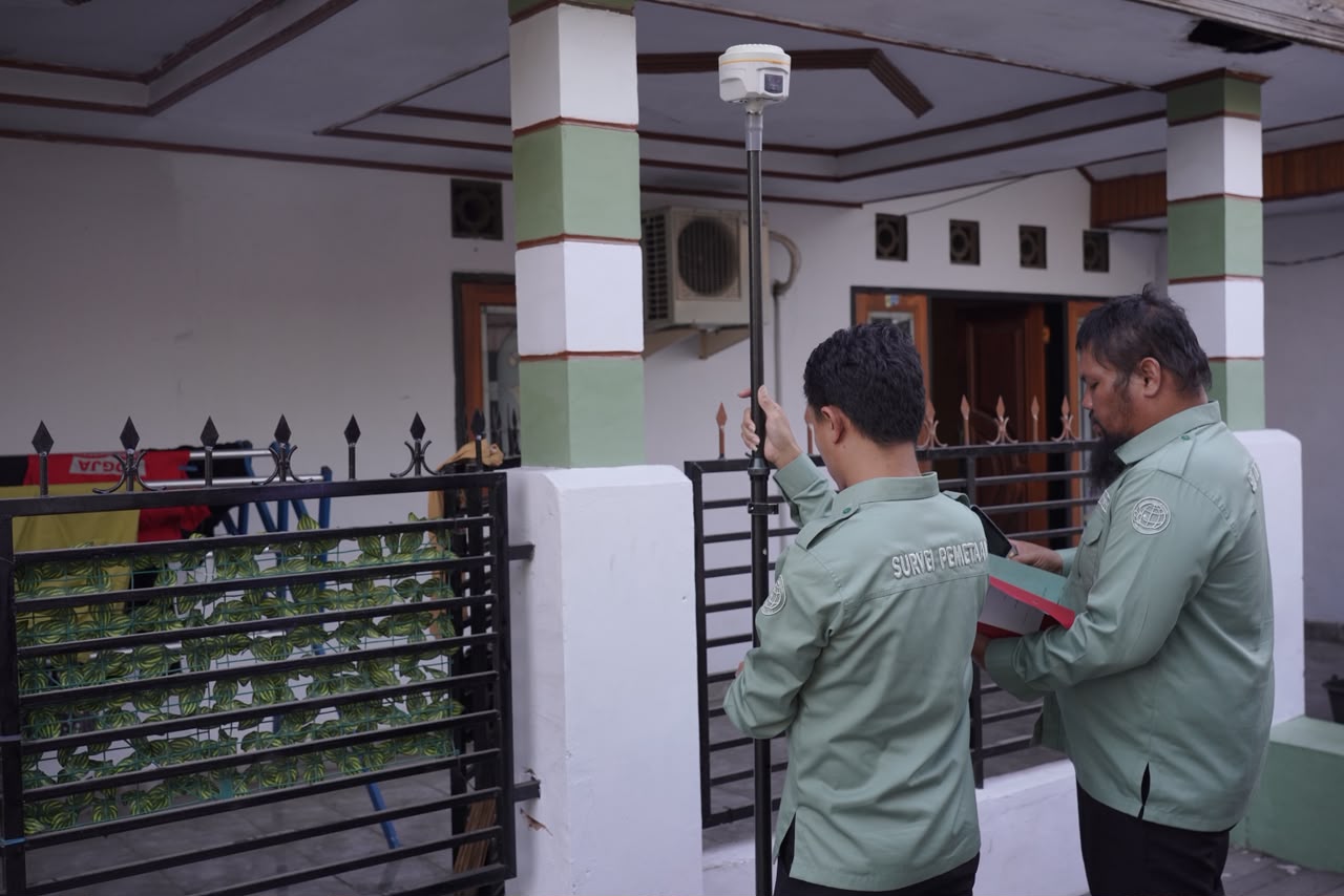 Hanya Menunggu 4 Hari, Layanan Pengukuran Pertanahan Lebih Terukur, Teratur, dan Pasti | Newstv Indonesia