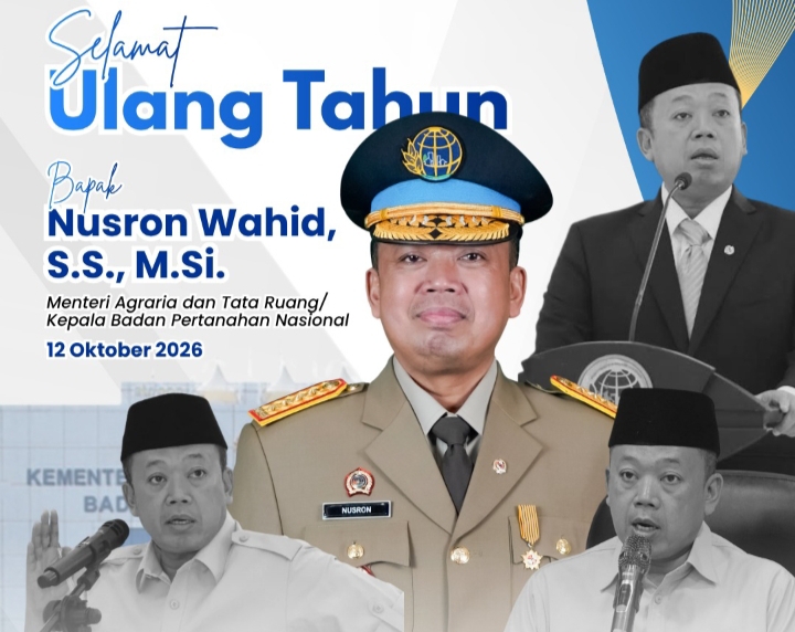 Selamat Ulang Tahun Nusron Wahid! Doa dan Harapan Kantah Tapsel untuk ATR/BPN yang Makin Maju | Newstv Indonesia