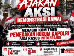 GBTI Gelar Demonstrasi Pada 14 Oktober 2026 Soroti Isi Intoleran