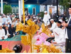 Ribuan Jemaah TNAJ Hadiri Tasyakuran Ketua INC Syekh Ali Masykur Musa Dibandar Tinggi Simalungun