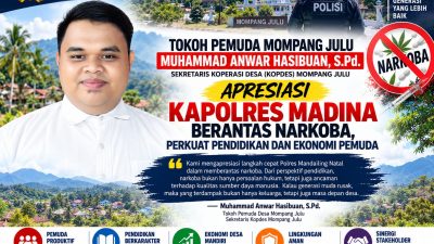 Tokoh Pemuda Mompang Julu M Anwar Hasibuan,SPd Apreseasi Kapolres Madina Berantas Narkoba, Perkuat Pendidikan dan Ekonomi Pemuda | Newstv Indonesia