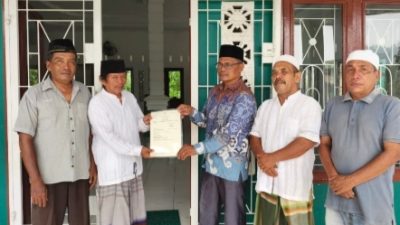Lindungi Aset Keagamaan, Kantah Padangsidimpuan Serahkan Sertipikat Wakaf Masjid Al-Karim | Newstv Indonesia