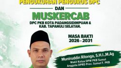 Muniruddin Ritonga Ingatkan Pengurus PKB Tapsel: Singkirkan Ego, Perkuat Soliditas Organisasi!
