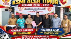 Muzakir Nahkodai KSMI Aceh Timur, Hendrika Saputra Sekretaris dan Iskandar Ishak Bendahara