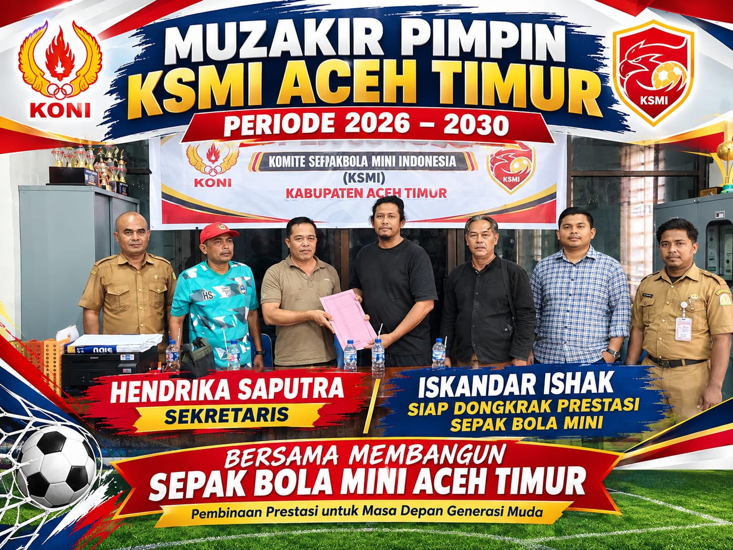 Muzakir Nahkodai KSMI Aceh Timur, Hendrika Saputra Sekretaris dan Iskandar Ishak Bendahara | Newstv Indonesia