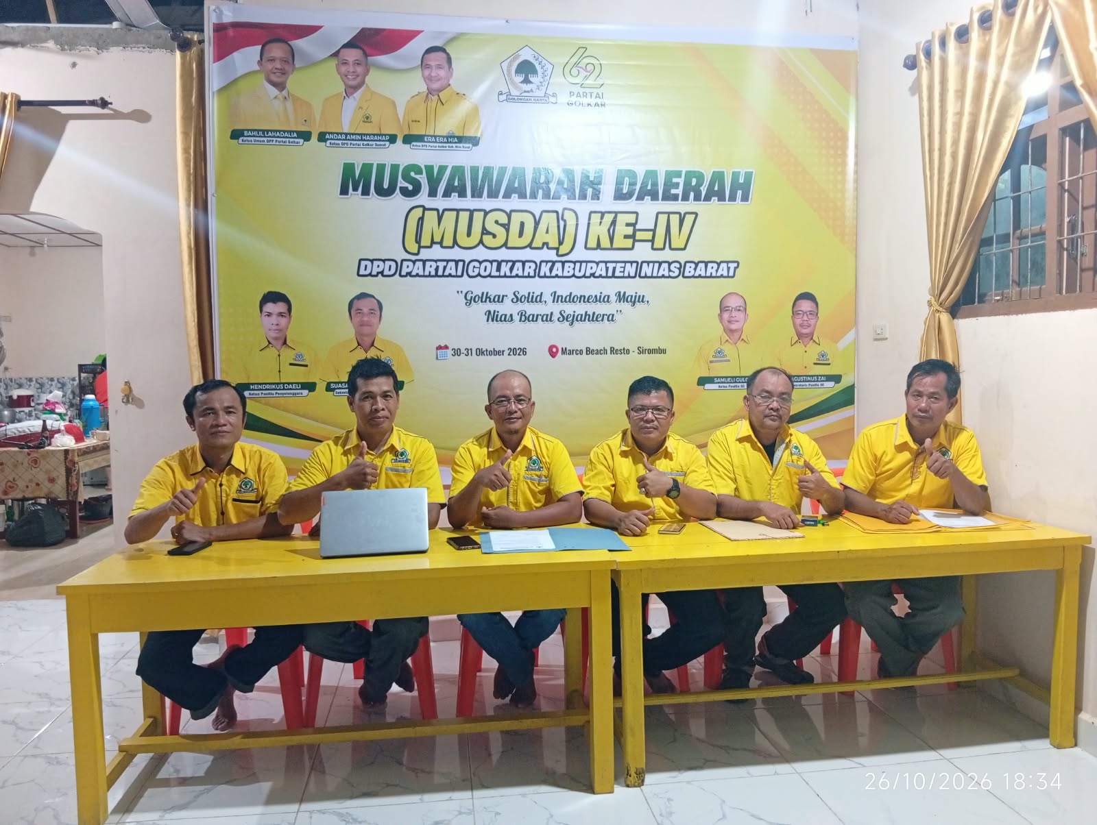 Update Terkini Pendaftaran Musda ke lV Golkar Nias Barat Pukul 13.00 WIB | Newstv Indonesia