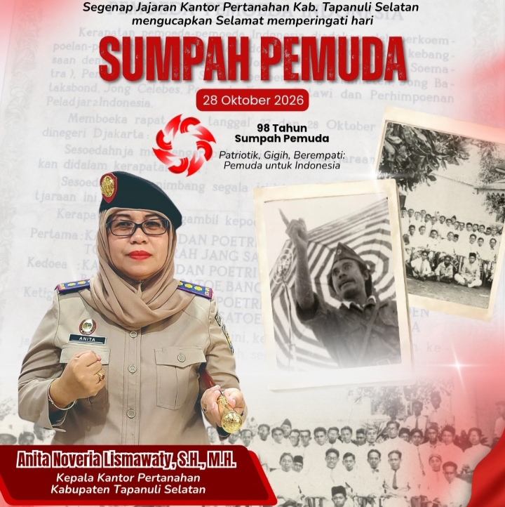 Anita Noveria Lismawaty Ajak Generasi Muda Tapsel Kobarkan Semangat Sumpah Pemuda 2026 | Newstv Indonesia