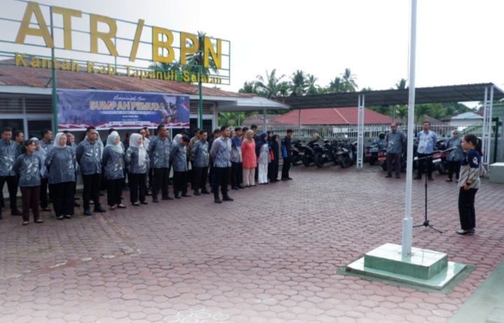Dari Apel Pagi, Kantah Tapsel Perkuat Komitmen Pelayanan Pertanahan yang Profesional dan Terpercaya | Newstv Indonesia
